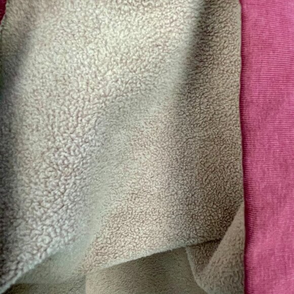 NWT Old Navy Fleece-Lined Hoodie Sweatshirt Rose Boxy Cropped Pullover Womens L - Picture 13 of 16